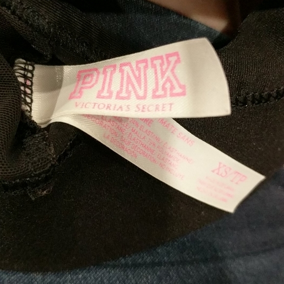Pink Victoria's Secret black sports bra - Picture 4 of 4